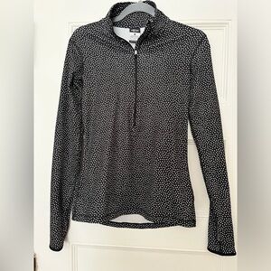 Nike Pro Dri-Fit Half Zip Polka Dots size Small
